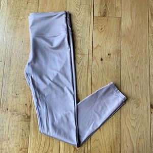 Athleta rose gold leggings